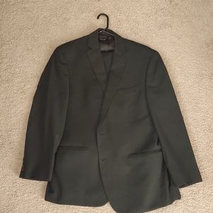 Black suit and pants by Van Heusen